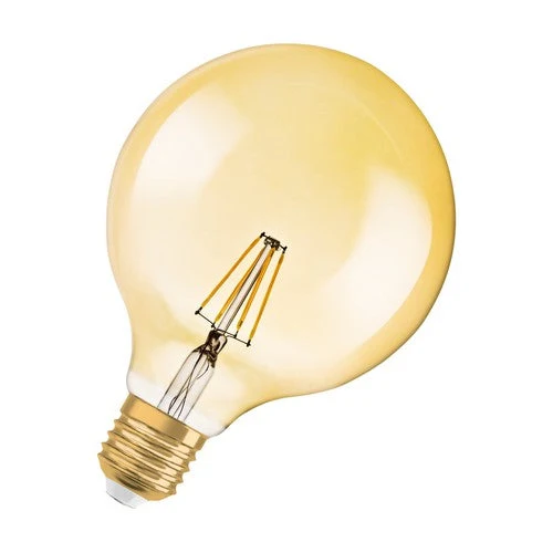 OSRAM Vintage 1906® GLOBE LED Lampada dimmerabile (ex 55W) 7W / 2500K Bianco caldo E27 Ottica oro