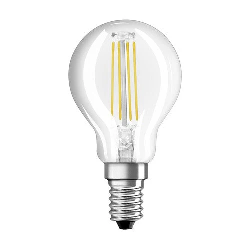 OSRAM LED Base Classic Lampadina LED (ex 40W) 4W / 2700K Confezione da 3 E14, Bianco caldo