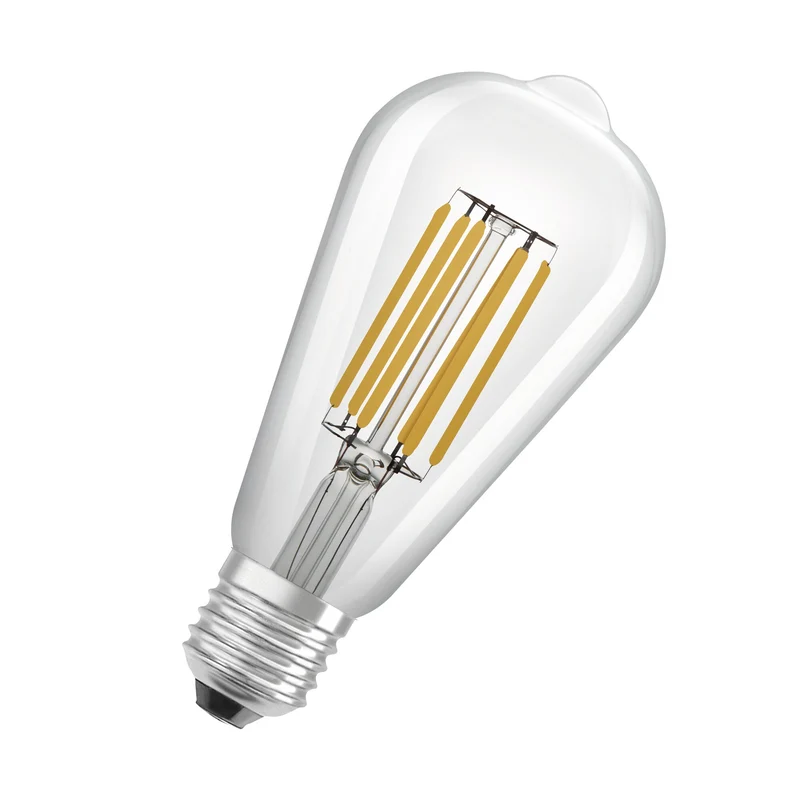 OSRAM LED Lampada Classe di efficienza energetica A Filamento Classic Chiaro, 2.5W/3000K, E27, Bianco caldo