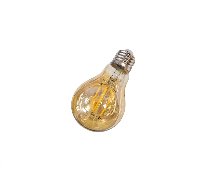 Foco Vintage LED A60 Filamento Ámbar Decorativo 4W