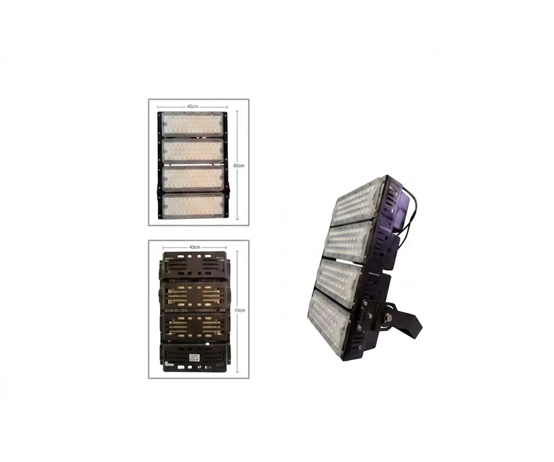 Reflector Modular Industrial 600W Máxima Durabilidad