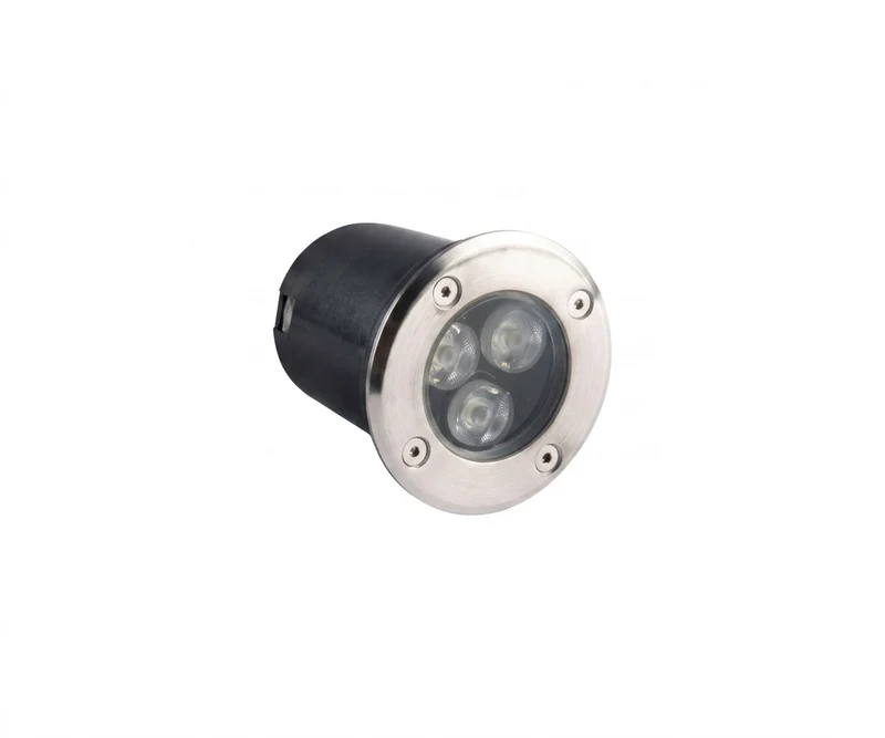 Lámpara Empotrable LED 1W Mini Reflector Acero Inoxidable IP67