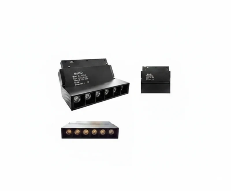 Lámpara Multi-Spot Plegable LED 6W Riel Magnético 3000K