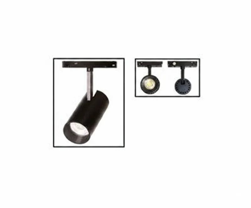 Spot LED Magnético 7W 3000K Negro 48V