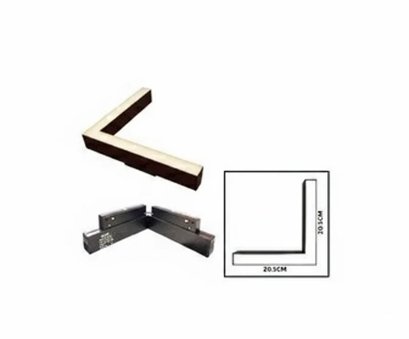 Lámpara Angular LED para Riel Magnético Conector Esquina 20W
