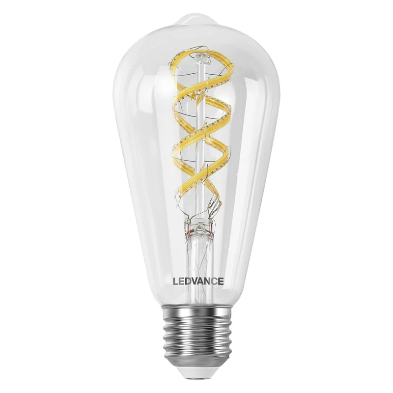 LEDVANCE SMART+ WIFI LED-Lampada, vetro bianco, 4,8W, 470lm, E27
