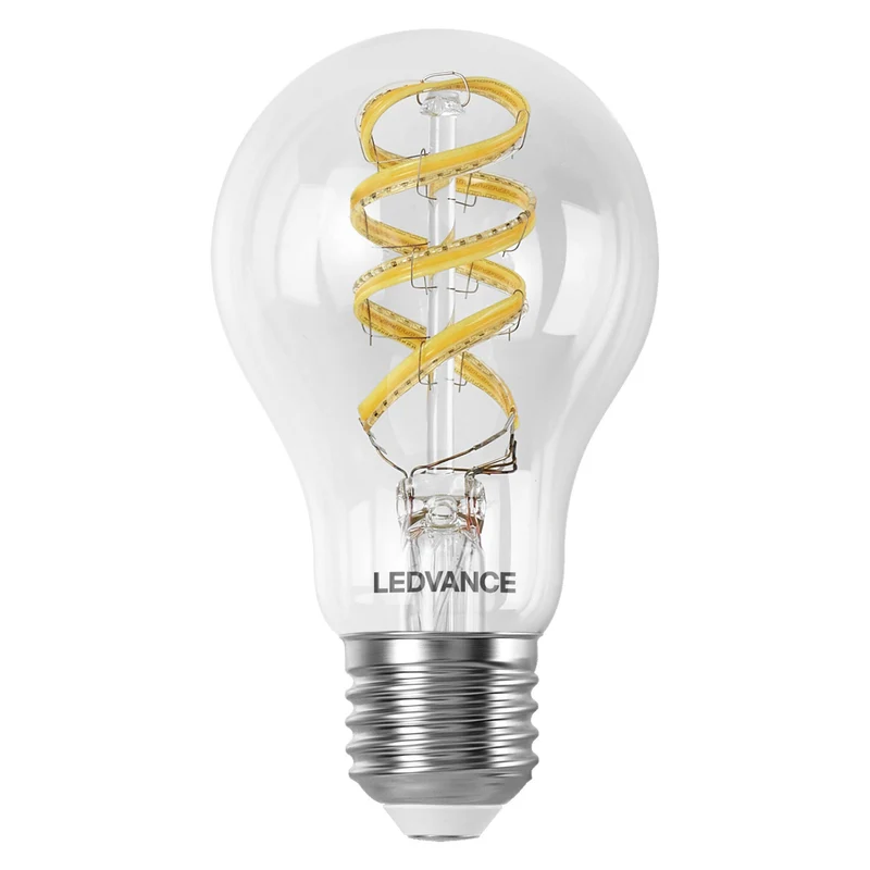 LEDVANCE SMART+ WIFI LED-Lampada, vetro bianco, 4,8W, 470lm, E27