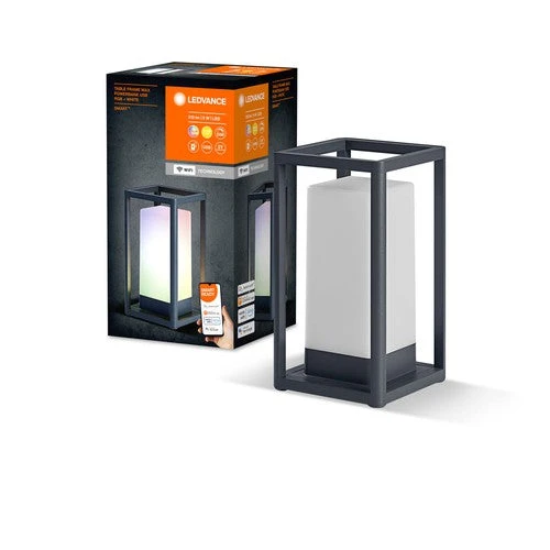 LEDVANCE SMART+ Lampada da tavolo WiFi da esterno 5W, 310lm, nero