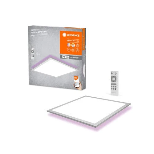 LEDVANCE SMART+ WiFi LED-pannello a cornice 45cm x 45cm, RGB, incl. telecomando 27W, 1800lm, bianco
