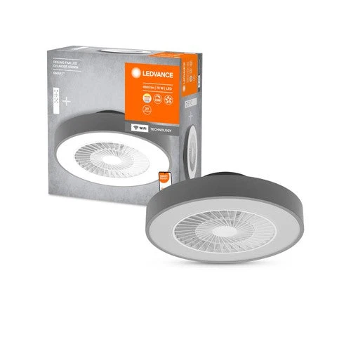 LEDVANCE Wifi SMART+ lampada da soffitto con ventilatore da soffitto 78W Tunable White 3000-6500K con telecomando incluso