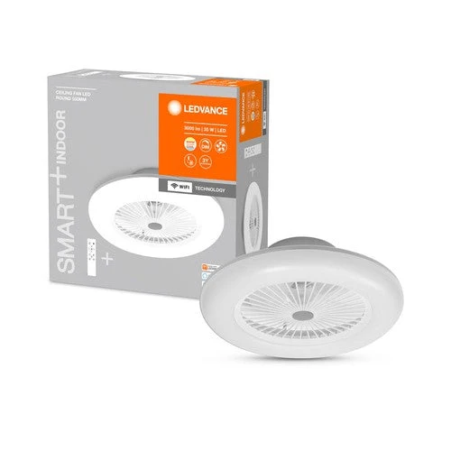 LEDVANCE Wifi SMART+ lampada da soffitto con ventilatore da soffitto 75W Tunable White 3000-6500K con telecomando incluso