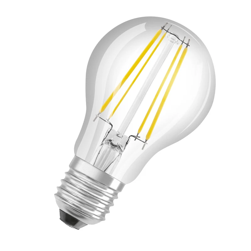 LEDVANCE HIGH ENERGY EFFICIENT A Classic A60 Lampada LED chiara (ex 60W) 4W Warmweiß E27