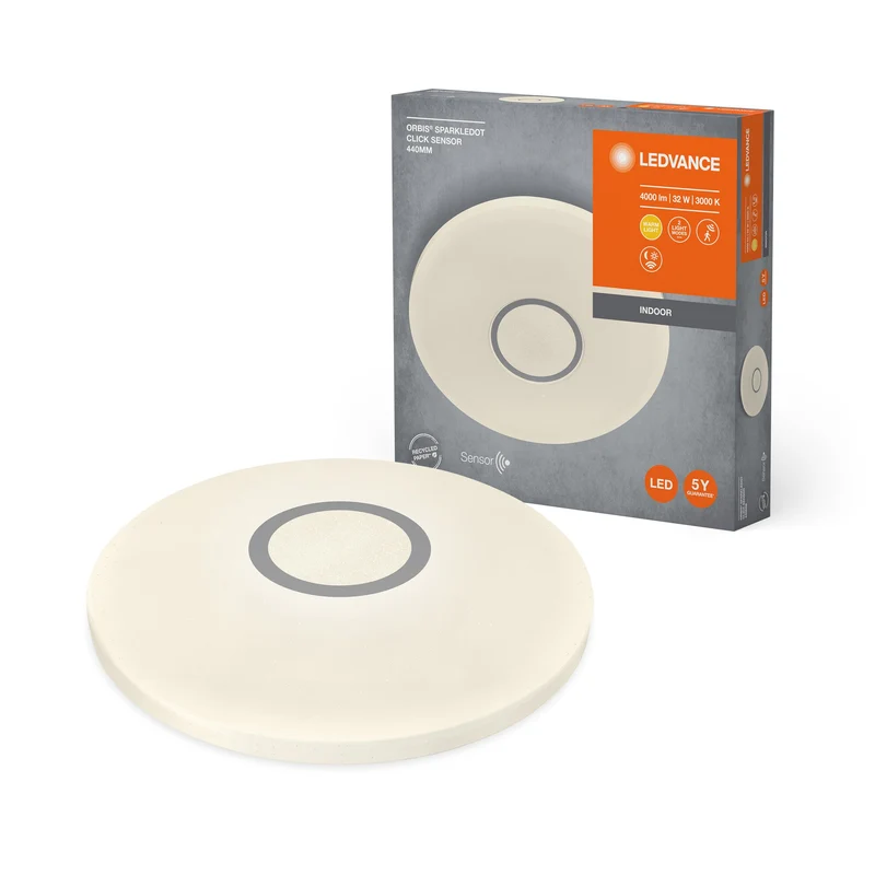 Lampada da parete e soffitto LED LEDVANCE ORBIS® con sensore 44 cm 32 W/3000 K bianco caldo