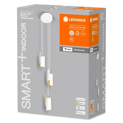LEDVANCE SMART+ WiFi LAMPADA A SOSPENSIONE DECOR bianca, 24.5W, 2100lm