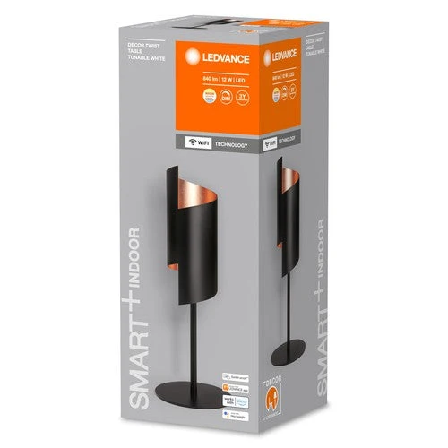 LEDVANCE SMART+ WiFi LAMPADA DA TAVOLO DECOR nera, 12W, 840lm
