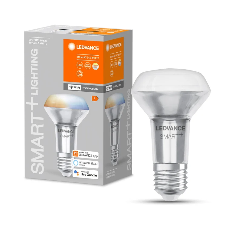 LEDVANCE Wifi SMART+ SPOT CONCENTRA Tunable White R63 (ex 60W) 6W / 2700-6500K E27