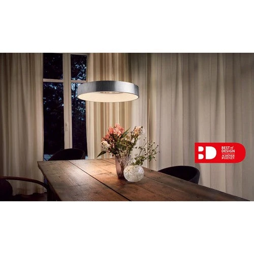 LEDVANCE SUN@HOME lampada a sospensione, 450mm, argento, 18,5W, 500lm