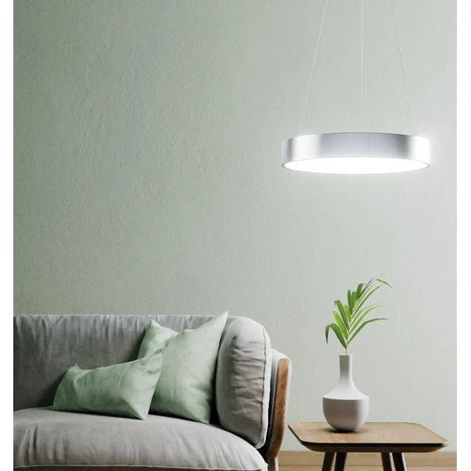 LEDVANCE SUN@HOME lampada a sospensione, 450mm, argento, 18,5W, 500lm