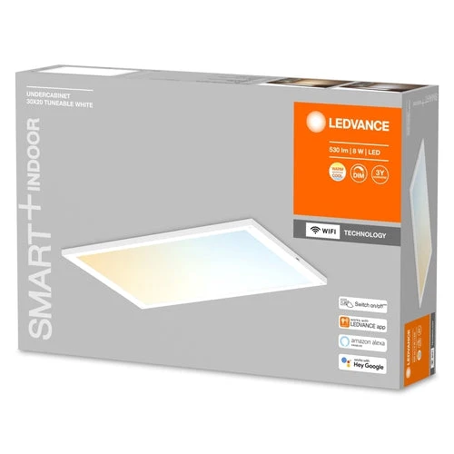 LEDVANCE Wifi SMART+ LED Lampada Sottopensile 30x20cm Bianco Regolabile 8W / 2700-6500K