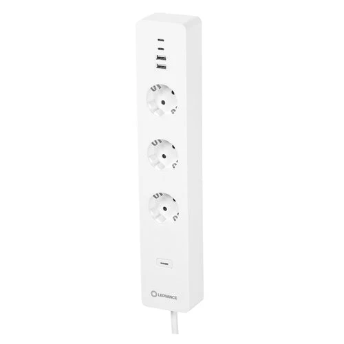 LEDVANCE Wifi SMART+ presa a 3 vie multipresa con USB EU
