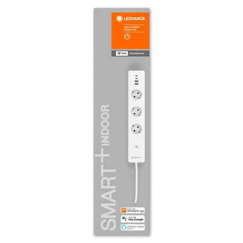 LEDVANCE Wifi SMART+ presa a 3 vie multipresa con USB EU