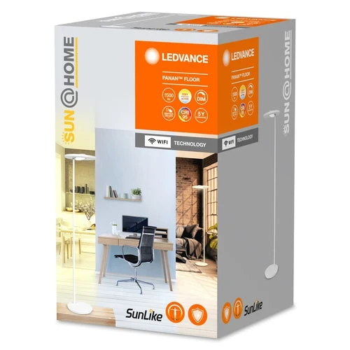 LEDVANCE Wifi SUN@HOME PANAN FLOOR LED Lampada da terra 180cm 36W / 2200-5000K bianco