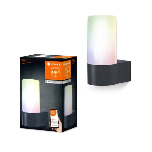 LEDVANCE Wifi SMART+ PIPE WALL LED lampada da parete RGB multicolore dimmerabile 10 W / 3000K bianco caldo