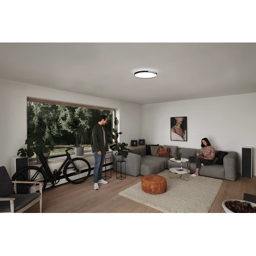 LEDVANCE Wifi SMART+ ORBIS LISA LED Lampada da soffitto 50cm Bianco regolabile 30W / 2700-6500K nero
