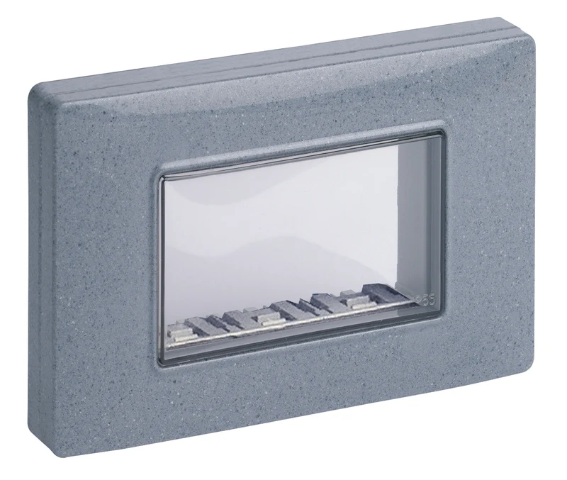 VIMAR 14943.14 - Calotta IP55 3M +viti grigio granito