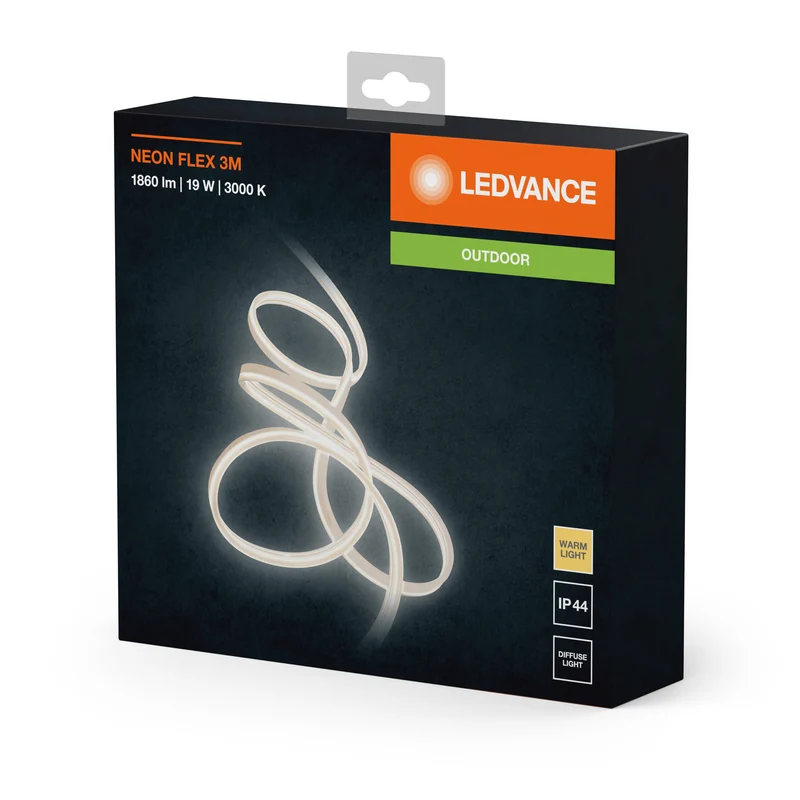 LEDVANCE NEON Flex striscia LED da esterno 19W / 3000K bianco caldo 3m
