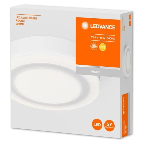 LEDVANCE LED CLICK Lampada da parete e soffitto 20cm 15W / 3000K Bianco caldo