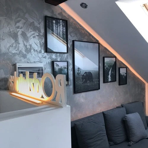 LEDVANCE Lampada LED lineare sottopensile sottile con sensore 10W / 3000K bianco caldo 50cm