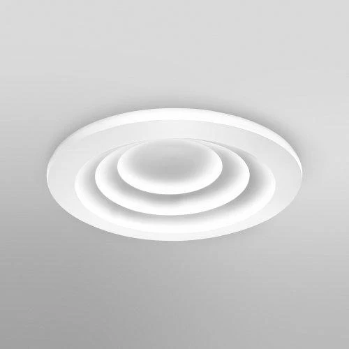 LEDVANCE Wifi SMART+ Orbis Spiral LED Lampada da soffitto regolabile bianco 50cm 32W / 3000-6500K grigio