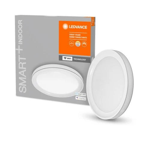 LEDVANCE Wifi SMART+ Orbis Frame LED lampada da soffitto regolabile bianco