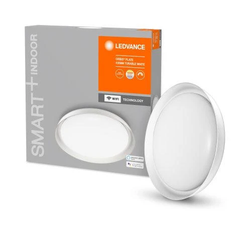 LEDVANCE Wifi SMART+ Orbis Piastra LED Lampada da soffitto regolabile bianco 43cm 24W / 3000-6500K bianco