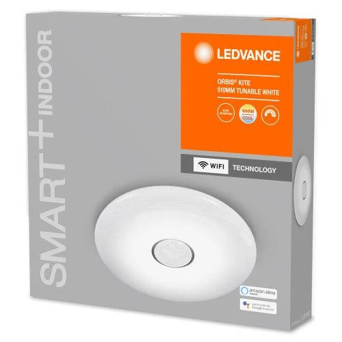 LEDVANCE Wifi SMART+ Orbis Kite LED lampada da soffitto regolabile bianco 51cm 32W / 3000-6500K