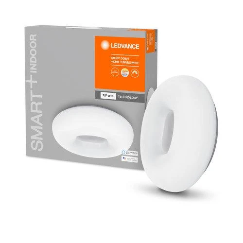 LEDVANCE Wifi SMART+ Orbis Donut LED lampada da soffitto regolabile bianco 40cm 24W / 3000-6500K bianco