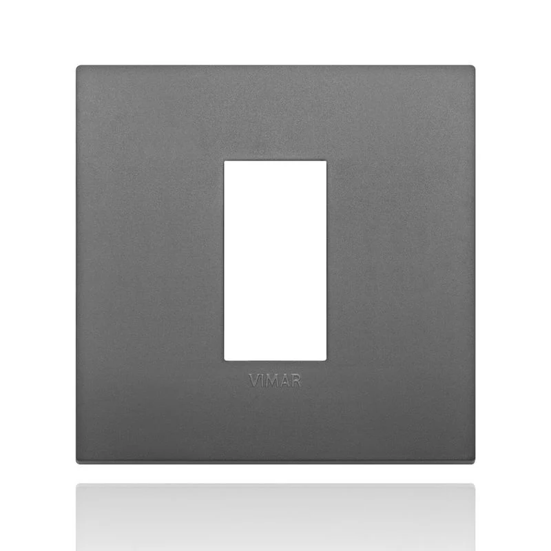 VIMAR 19641.72 - Placca Classic 1M grigio (Arkè)