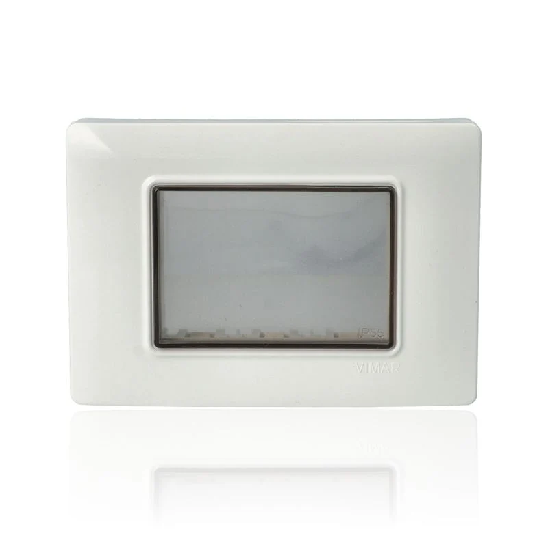 VIMAR 14943.01 - Calotta IP55 3M +viti Bianco (Aikon - Arkè - Plana)