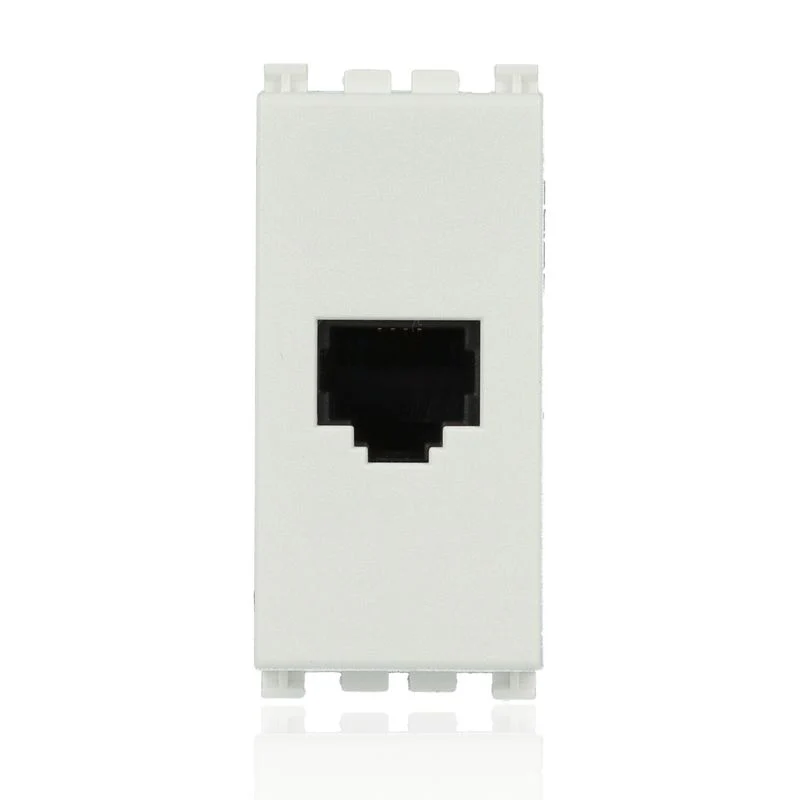 VIMAR 19320.B - Presa RJ11 6/4 Bianco (Arkè)
