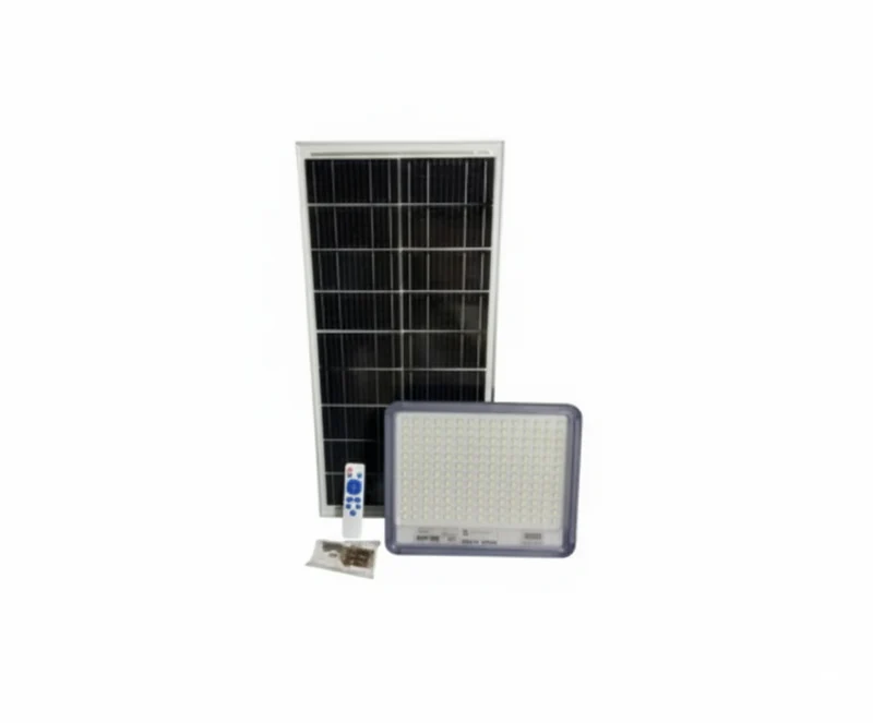 Reflector Solar Jortan 800W Luminaria LED Exterior Autónoma