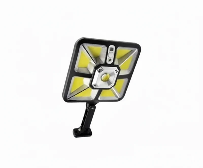Panel Solar 220 LED Reflector Cuadrado de Seguridad PIR