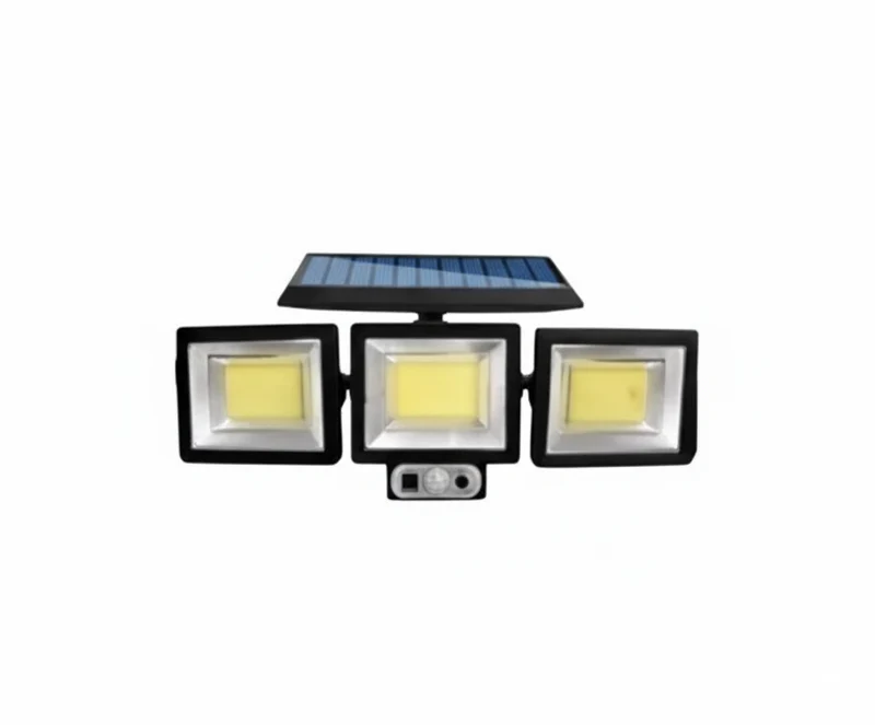 Lámpara Solar Triple Detección Perimetral