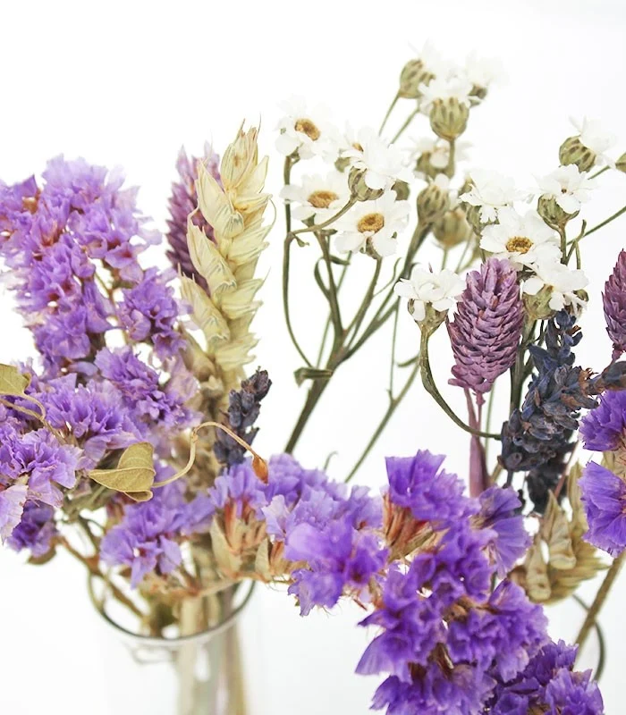 Fiori essiccati tris