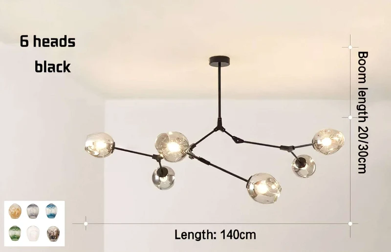 Deckenlampe Nordic Molecule