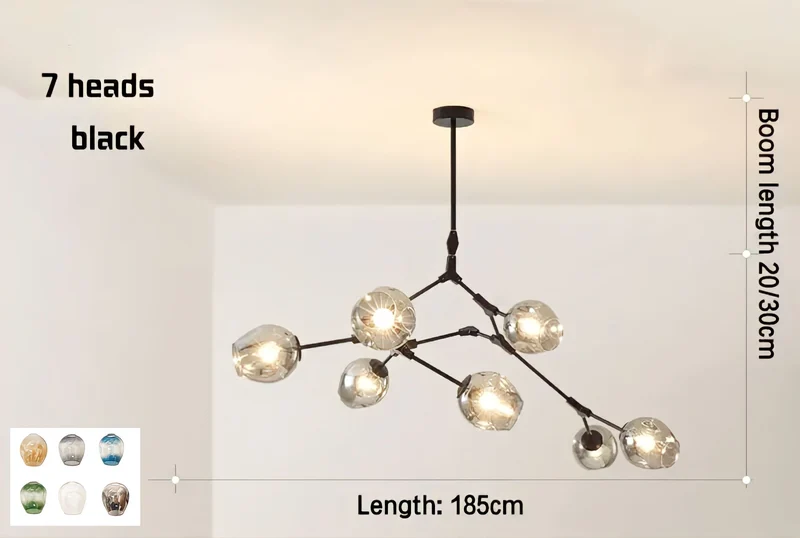 Deckenlampe Nordic Molecule