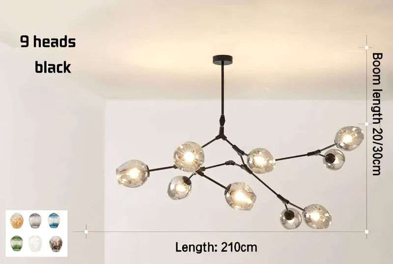 Deckenlampe Nordic Molecule