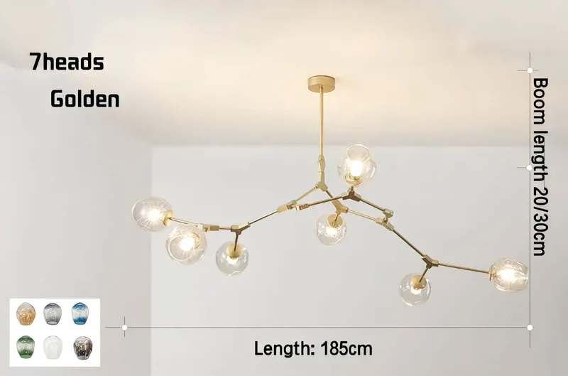 Deckenlampe Nordic Molecule
