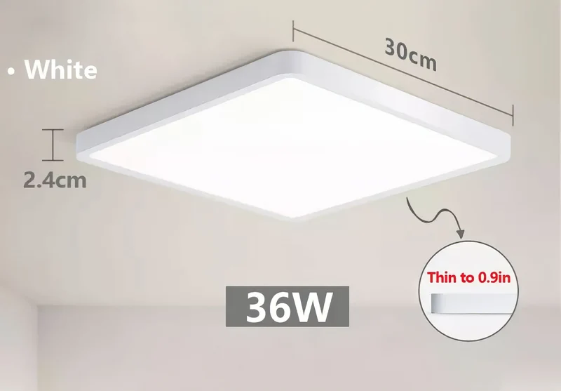 LED Deckenlampe Squadra