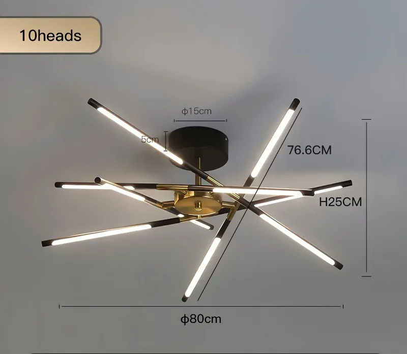 Deckenlampe Nordic Zyan